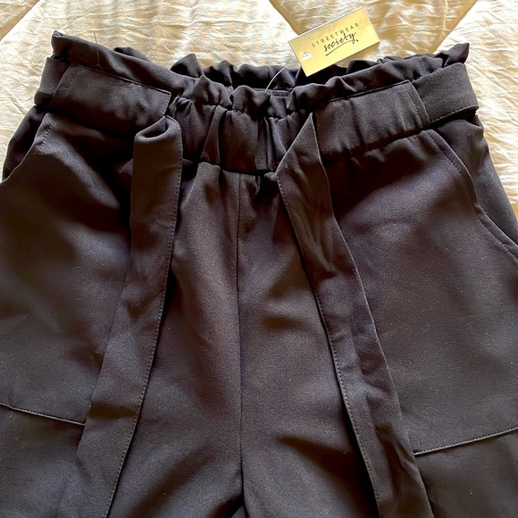 Urban Planet - Tie Front Dress Pants - Picture 3 of 4